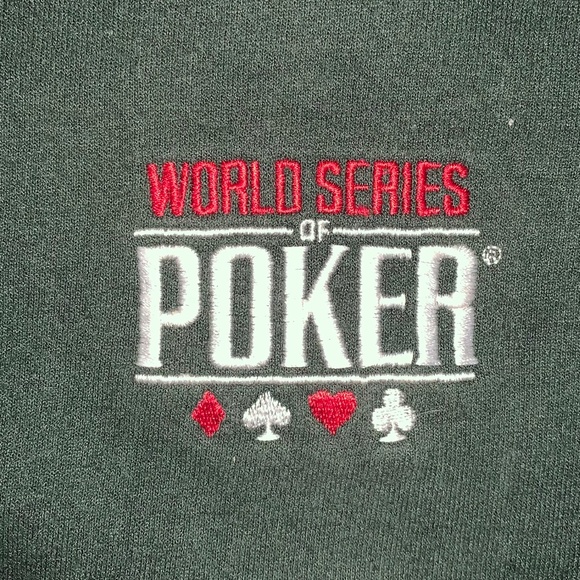 World Series of Poker Crewneck Pullover Sweater Size Xlarge - Picture 3 of 4